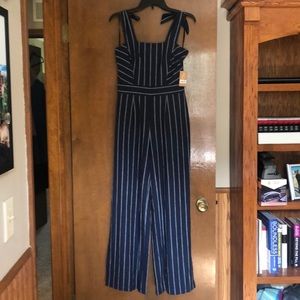 Rachel Roy Sleeveless Long Pants Romper